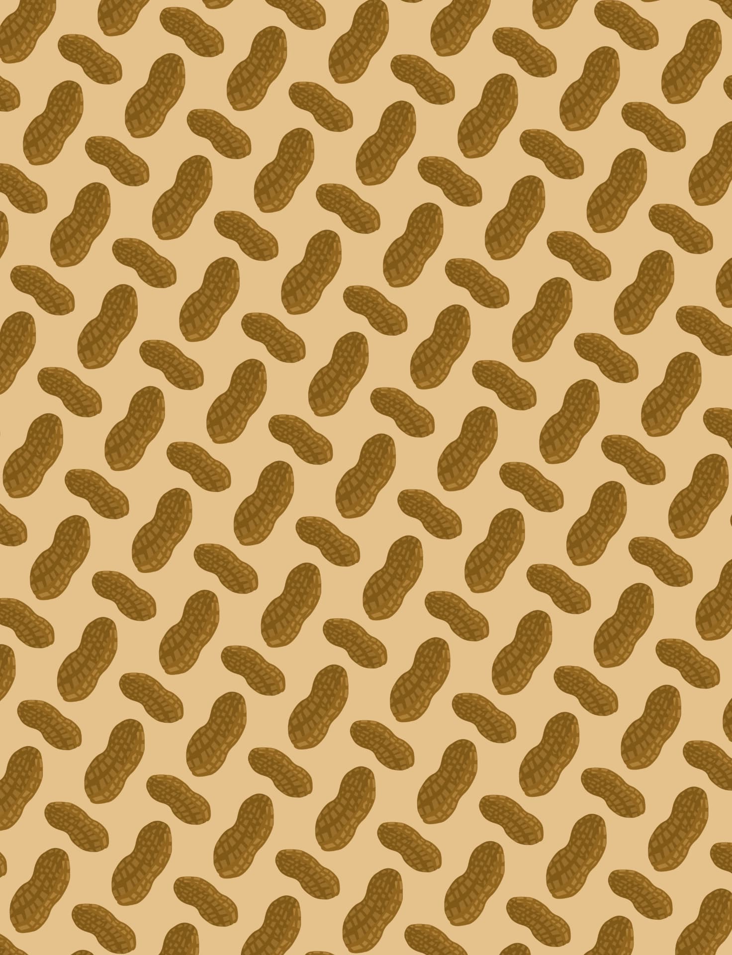 Peanut pattern repeat